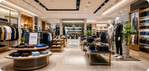 Retail store set up by i4T